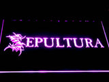 Sepultura LED Neon Sign USB - Purple - TheLedHeroes