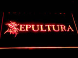 FREE Sepultura LED Sign - Red - TheLedHeroes