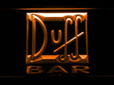 Duff Bar LED Neon Sign USB - Orange - TheLedHeroes