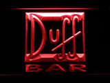Duff Bar LED Neon Sign Electrical - Red - TheLedHeroes