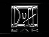 Duff Bar LED Neon Sign Electrical - White - TheLedHeroes
