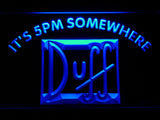 FREE Duff It's 5pm Somewhere LED Sign - Blue - TheLedHeroes