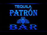 Tequila Patron Bar LED Neon Sign USB - Blue - TheLedHeroes