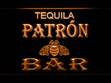 FREE Tequila Patron Bar LED Sign - Orange - TheLedHeroes