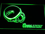 Seattle Seahawks Coors Light LED Neon Sign Electrical - Green - TheLedHeroes