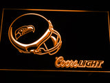 FREE Seattle Seahawks Coors Light LED Sign - Orange - TheLedHeroes
