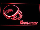 FREE Seattle Seahawks Coors Light LED Sign - Red - TheLedHeroes