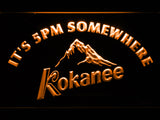 FREE Kokannee It's 5pm Somewhere LED Sign - Orange - TheLedHeroes
