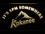 FREE Kokannee It's 5pm Somewhere LED Sign - Yellow - TheLedHeroes