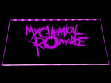 My Chemical Romance LED Neon Sign Electrical - Purple - TheLedHeroes