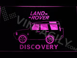 FREE Land Rover Discovery LED Sign - Purple - TheLedHeroes