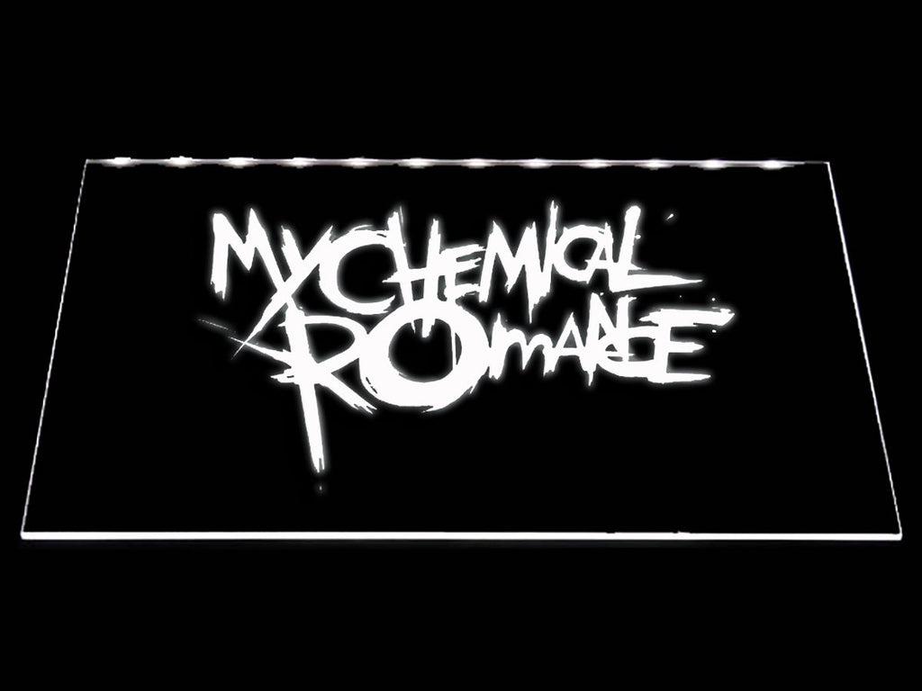 My Chemical Romance LED Neon Sign USB - White - TheLedHeroes