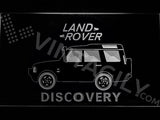 Land Rover Discovery LED Neon Sign USB - White - TheLedHeroes