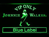 FREE Johnnie Walker Blue Label VIP Only LED Sign - Green - TheLedHeroes