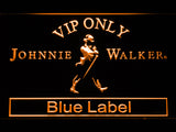 FREE Johnnie Walker Blue Label VIP Only LED Sign - Orange - TheLedHeroes