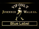 FREE Johnnie Walker Blue Label VIP Only LED Sign - Yellow - TheLedHeroes