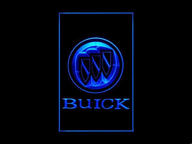 Buick LED Neon Sign USB - Blue - TheLedHeroes