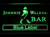 Johnnie Walker Blue Label Bar LED Neon Sign USB - Green - TheLedHeroes