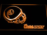 Washington Redskins Coors Light LED Neon Sign Electrical - Orange - TheLedHeroes