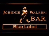 Johnnie Walker Blue Label Bar LED Neon Sign Electrical - Orange - TheLedHeroes