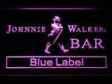 Johnnie Walker Blue Label Bar LED Neon Sign Electrical - Purple - TheLedHeroes