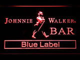 Johnnie Walker Blue Label Bar LED Neon Sign Electrical - Red - TheLedHeroes
