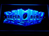 Superbowl LED Neon Sign USB - Blue - TheLedHeroes