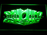 Superbowl LED Neon Sign Electrical - Green - TheLedHeroes