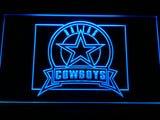 Dallas Cowboys (5) LED Sign - Blue - TheLedHeroes