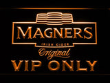 Magners VIP Only LED Neon Sign USB - Orange - TheLedHeroes