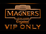 FREE Magners VIP Only LED Sign - Orange - TheLedHeroes