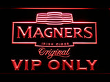 FREE Magners VIP Only LED Sign - Red - TheLedHeroes