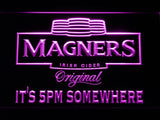Magners It's 5pm Somewhere LED Neon Sign Electrical - Purple - TheLedHeroes