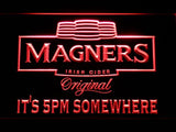Magners It's 5pm Somewhere LED Neon Sign Electrical - Red - TheLedHeroes