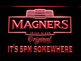 FREE Magners It's 5pm Somewhere LED Sign - Red - TheLedHeroes