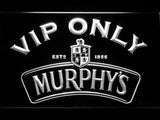 Murphy's VIP Only LED Neon Sign Electrical - White - TheLedHeroes