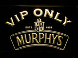 Murphy's VIP Only LED Neon Sign Electrical - Yellow - TheLedHeroes