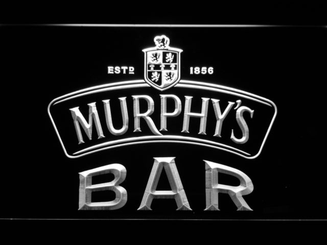 FREE Murphy's Bar LED Sign - White - TheLedHeroes