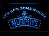 Murphy's It's 5pm Somewhere LED Neon Sign Electrical - Blue - TheLedHeroes