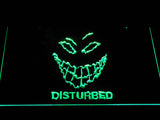 Disturbed LED Neon Sign USB - Green - TheLedHeroes