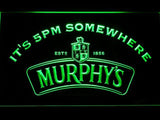 Murphy's It's 5pm Somewhere LED Neon Sign Electrical - Green - TheLedHeroes