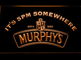 Murphy's It's 5pm Somewhere LED Neon Sign USB - Orange - TheLedHeroes