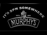 Murphy's It's 5pm Somewhere LED Neon Sign Electrical - White - TheLedHeroes