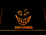 Disturbed LED Neon Sign USB - Yellow - TheLedHeroes
