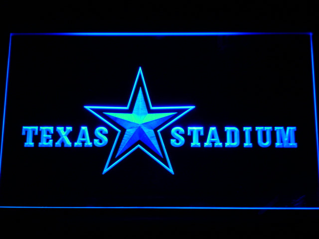 Dallas Cowboys Texas Stadium LED Sign - Blue - TheLedHeroes