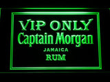 FREE Captain Morgan Jamaica Rum VIP Only LED Sign - Green - TheLedHeroes