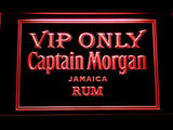 Captain Morgan Jamaica Rum VIP Only LED Neon Sign USB - Red - TheLedHeroes