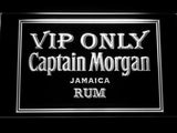 Captain Morgan Jamaica Rum VIP Only LED Neon Sign Electrical - White - TheLedHeroes