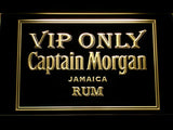 FREE Captain Morgan Jamaica Rum VIP Only LED Sign - Yellow - TheLedHeroes