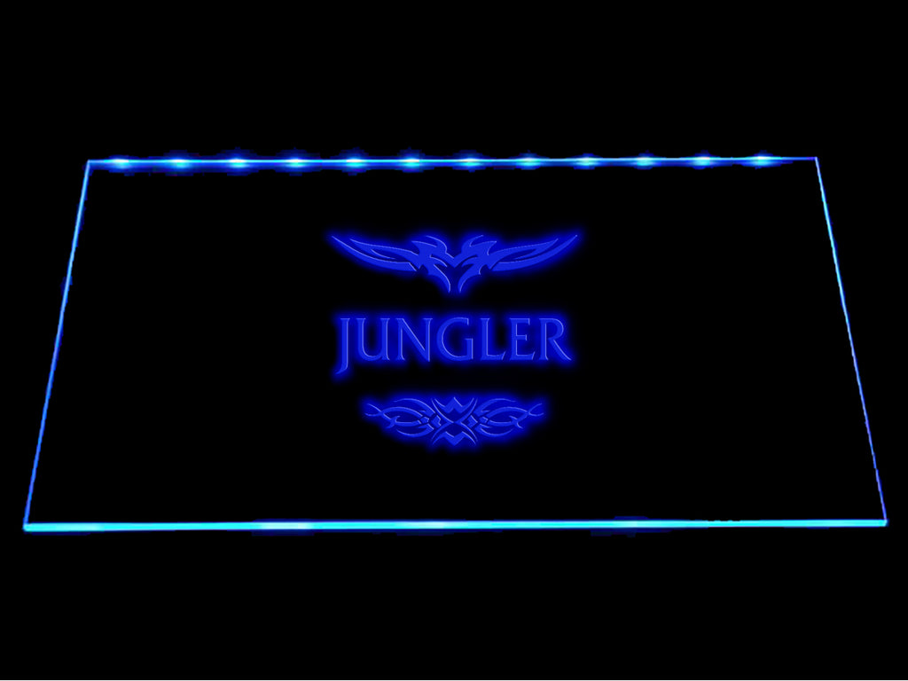 League Of Legends Jungler LED Sign - Blue - TheLedHeroes